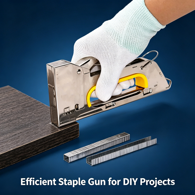 Leatherwork Manual - Pistol Staple Manual DIY Portabel untuk