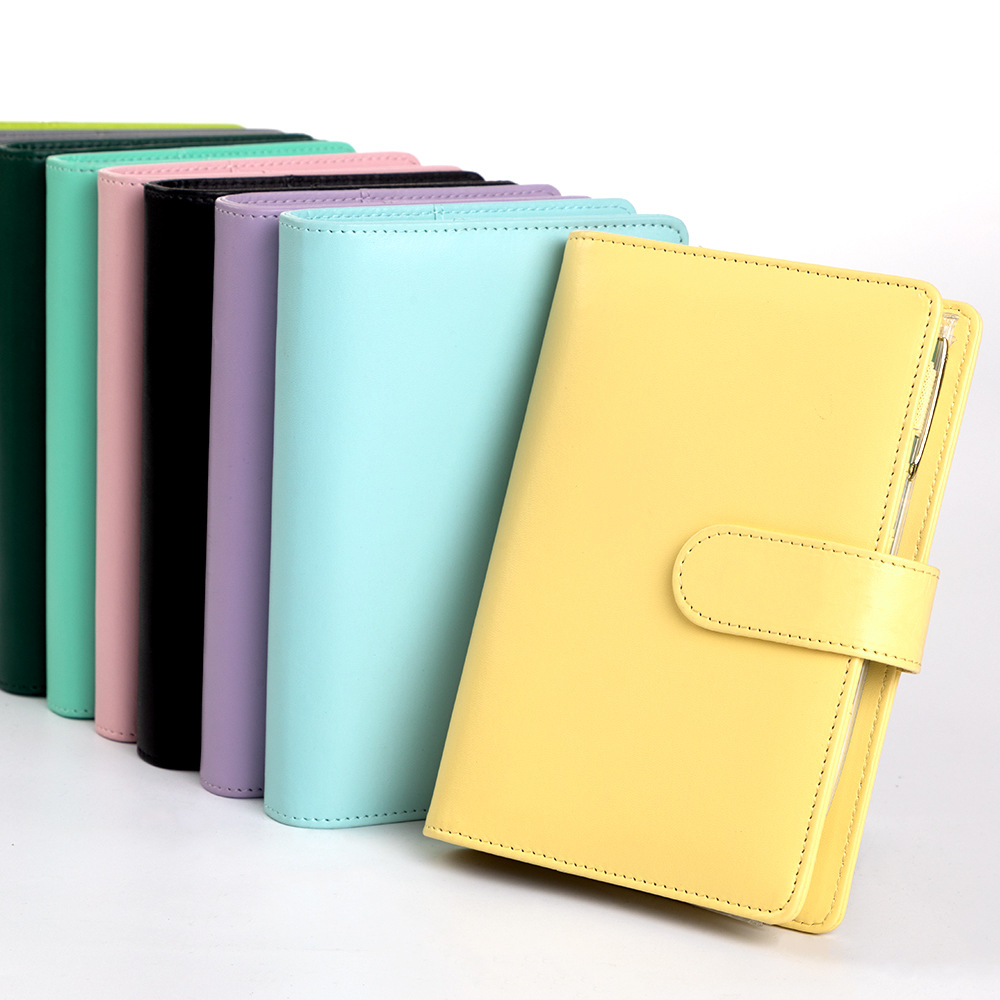 Leatherwork Books - Buku Catatan Binder Kulit PU A6