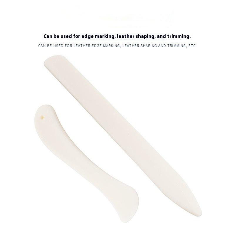 Bone Folder Tool - 2PCS Alat Kerja Kulit Bone Folder