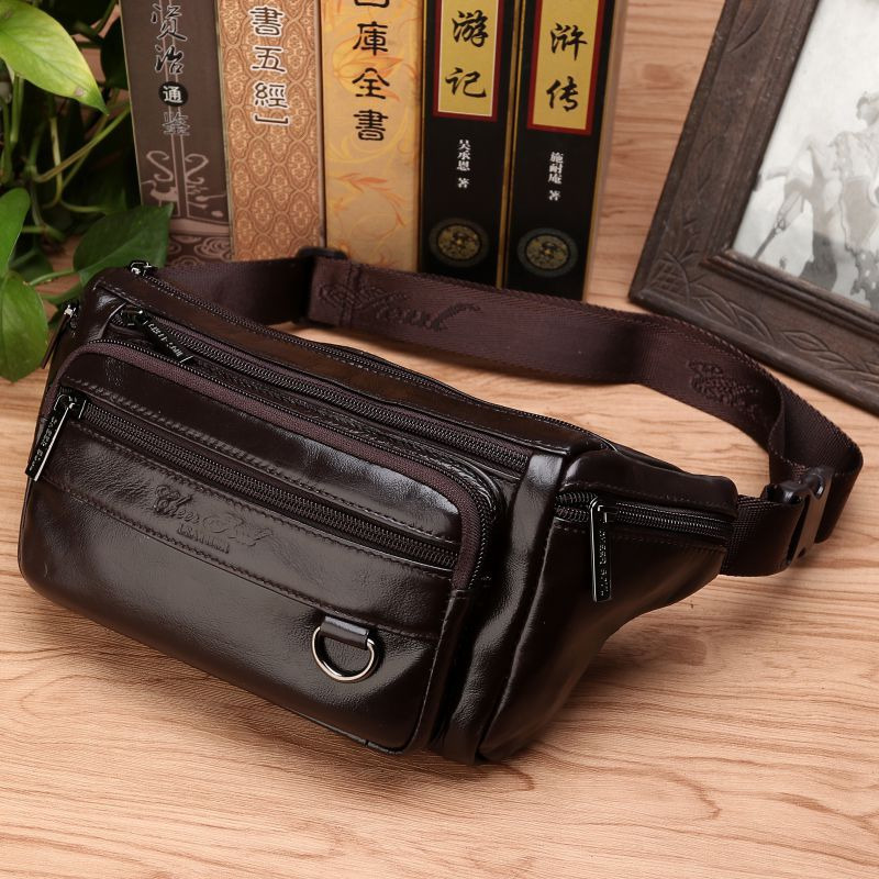Leatherwork Belt - Tas Pinggang pria, tas selempang dada