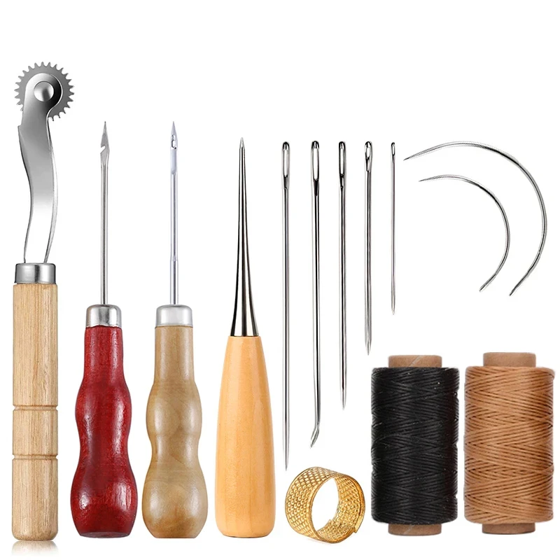 Leatherwork Thread - Kit jahit kerajinan kulit, alat jahit