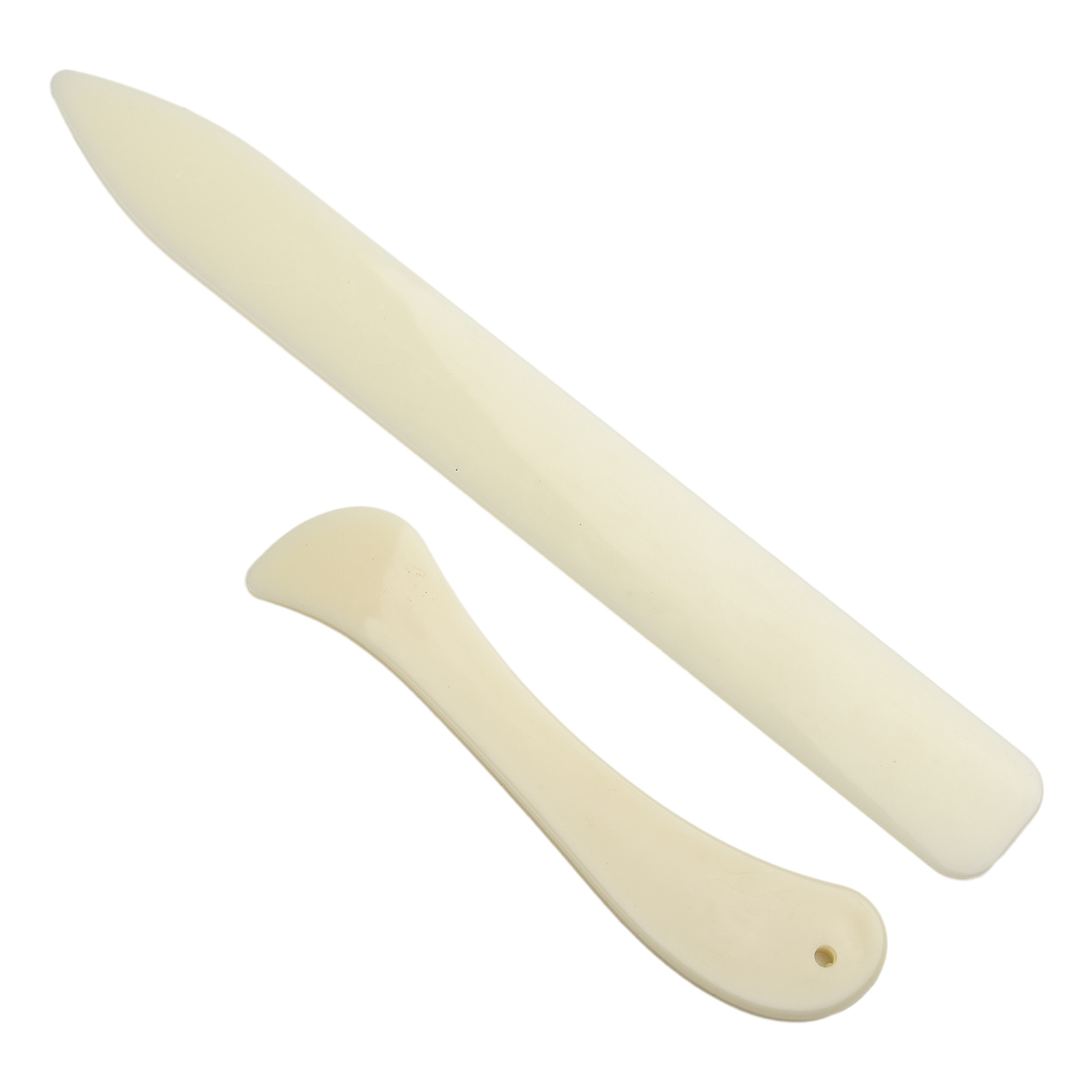 Bone Folder Tool - 2 buah alat kerajinan Folder tulang