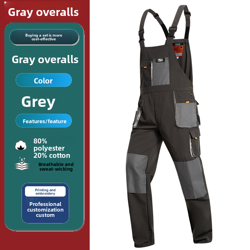 Leather Work Overalls - Penjualan Langsung Pabrik Overall Pria, Overall,