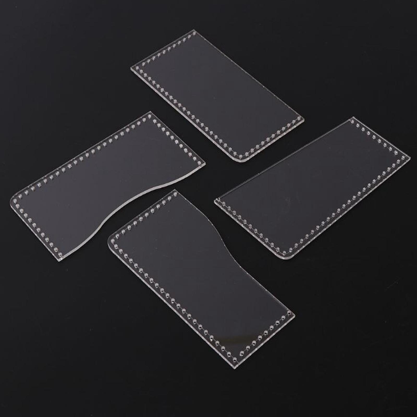 Leatherwork Templates - Stensil Pola Tas Kartu Dompet Kulit