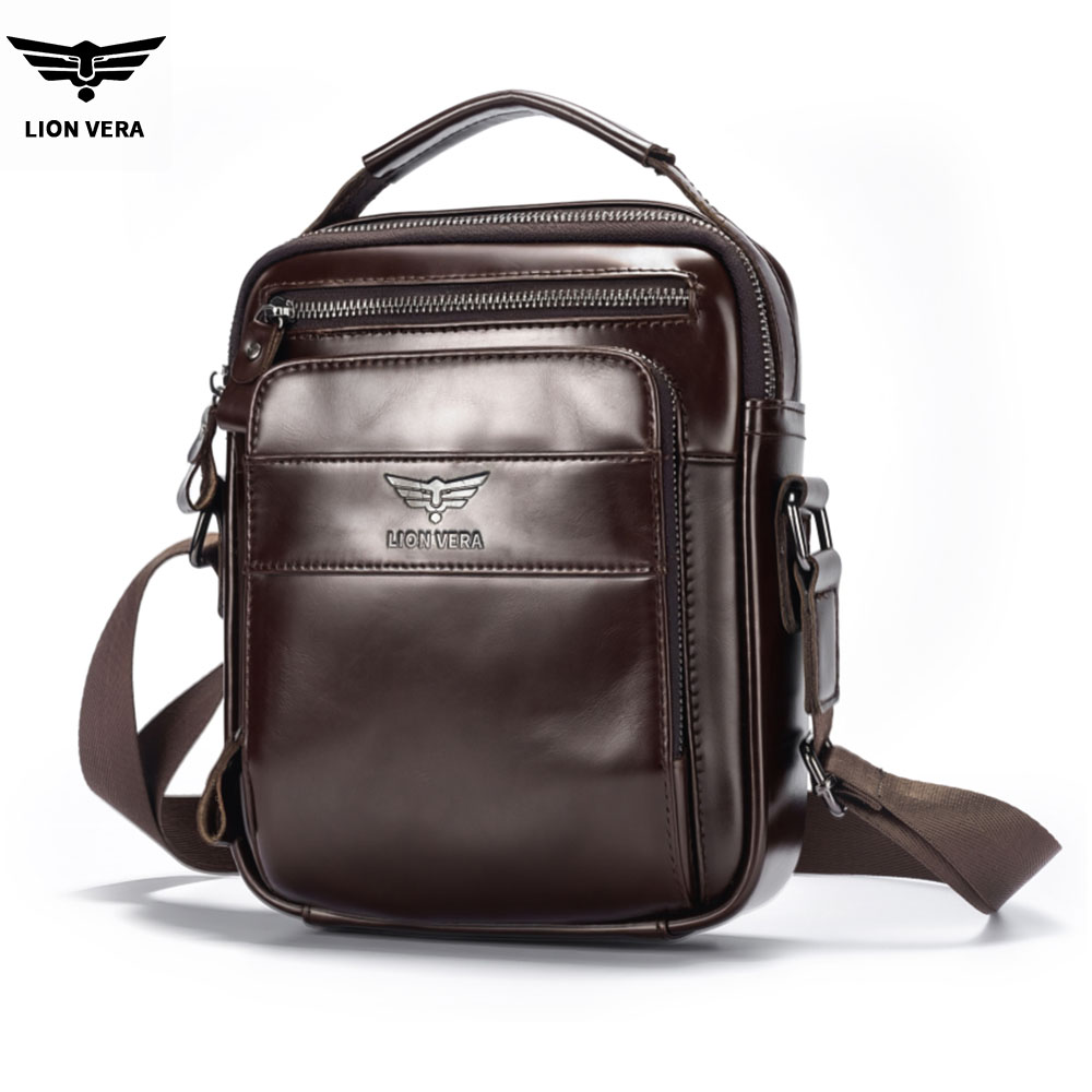 Leatherwork Thread - LION VERA Tas Selempang Kulit Asli