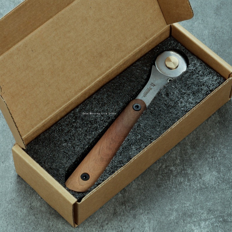 Round Knife Leatherwork - Pisau Rol Logam Kecil Baja Tahan