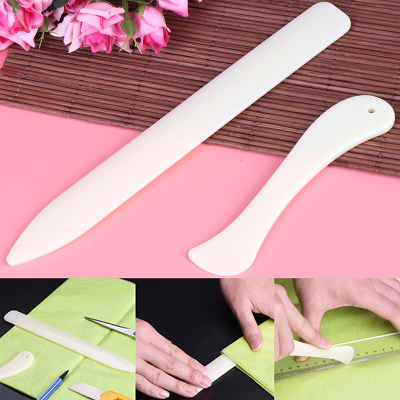 Bone Folder Tool - 2 buah/set alat kerajinan Folder tulang