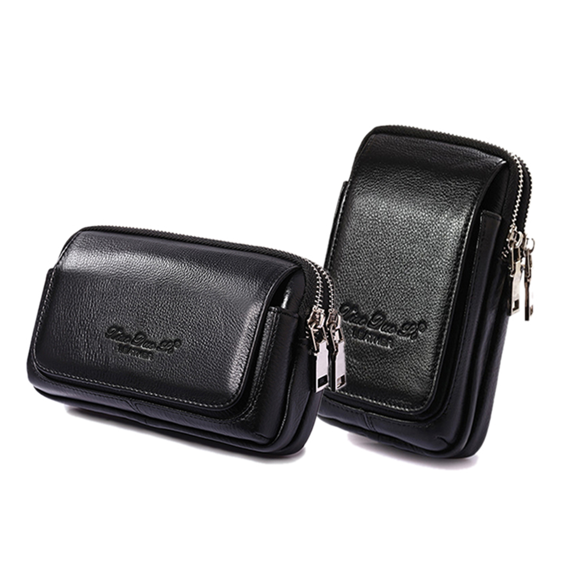 Leatherwork Belt - Tas sabuk pinggang kulit asli pria,