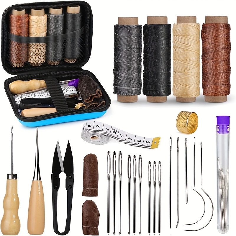 Leatherwork Thread - Perlengkapan Menjahit Kulit, Perlengkapan Perbaikan Kulit