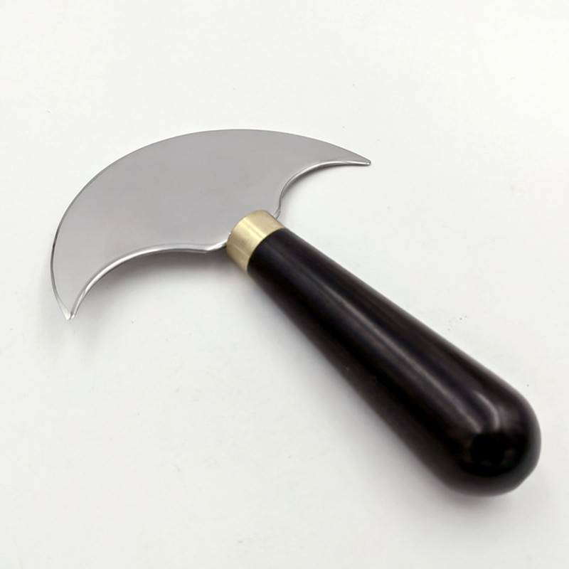 Round Knife Leatherwork - Alat kulit buatan tangan DIY, pisau