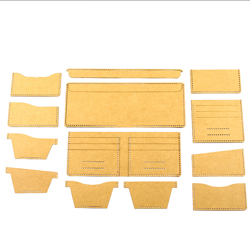 Leatherwork Patterns - DIY Kerajinan Kulit Universal Pendek Dompet