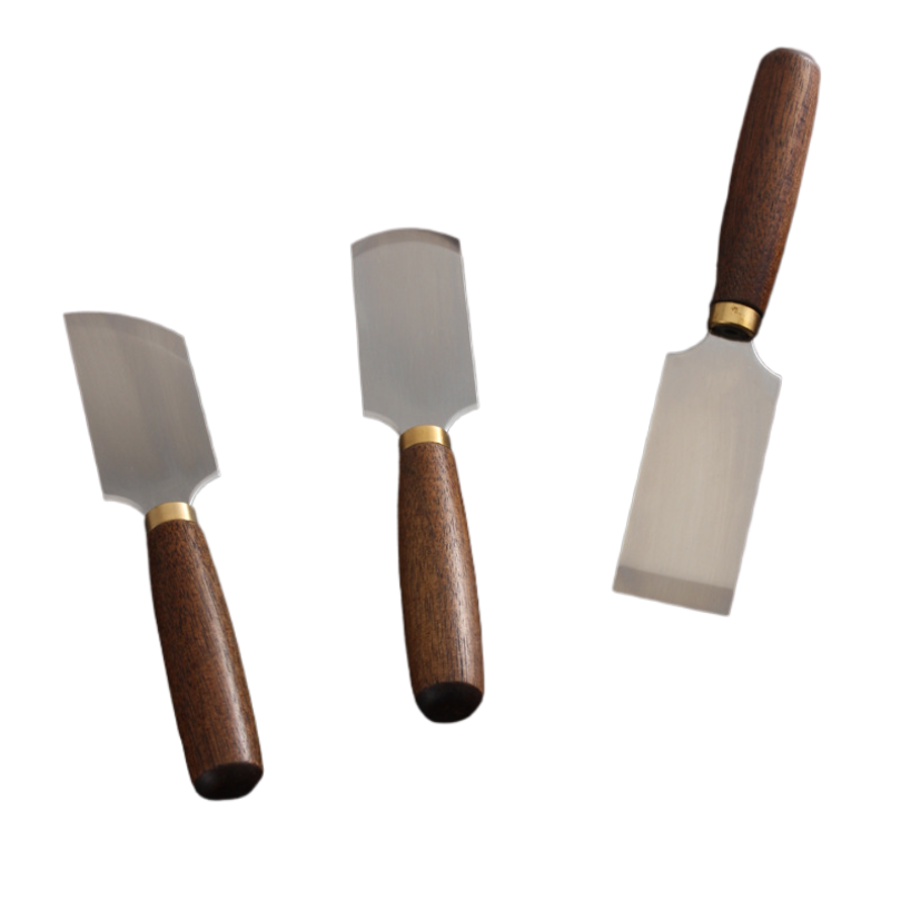 Round Knife Leatherwork - Pisau Skiving Jepang Baja D2 dengan