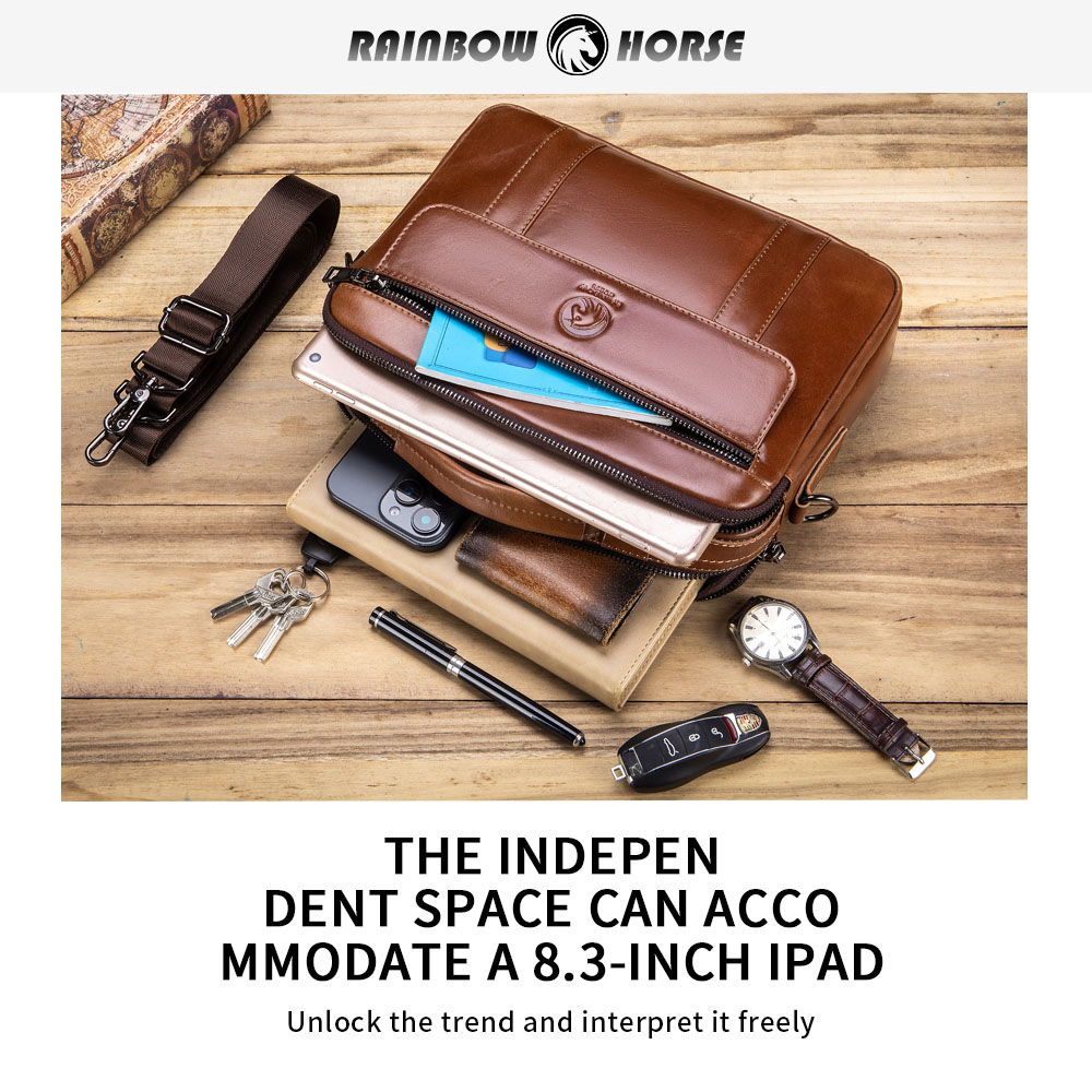 Tas selempang mini pria baru,  - Leatherwork Thread ulasan dan harga
