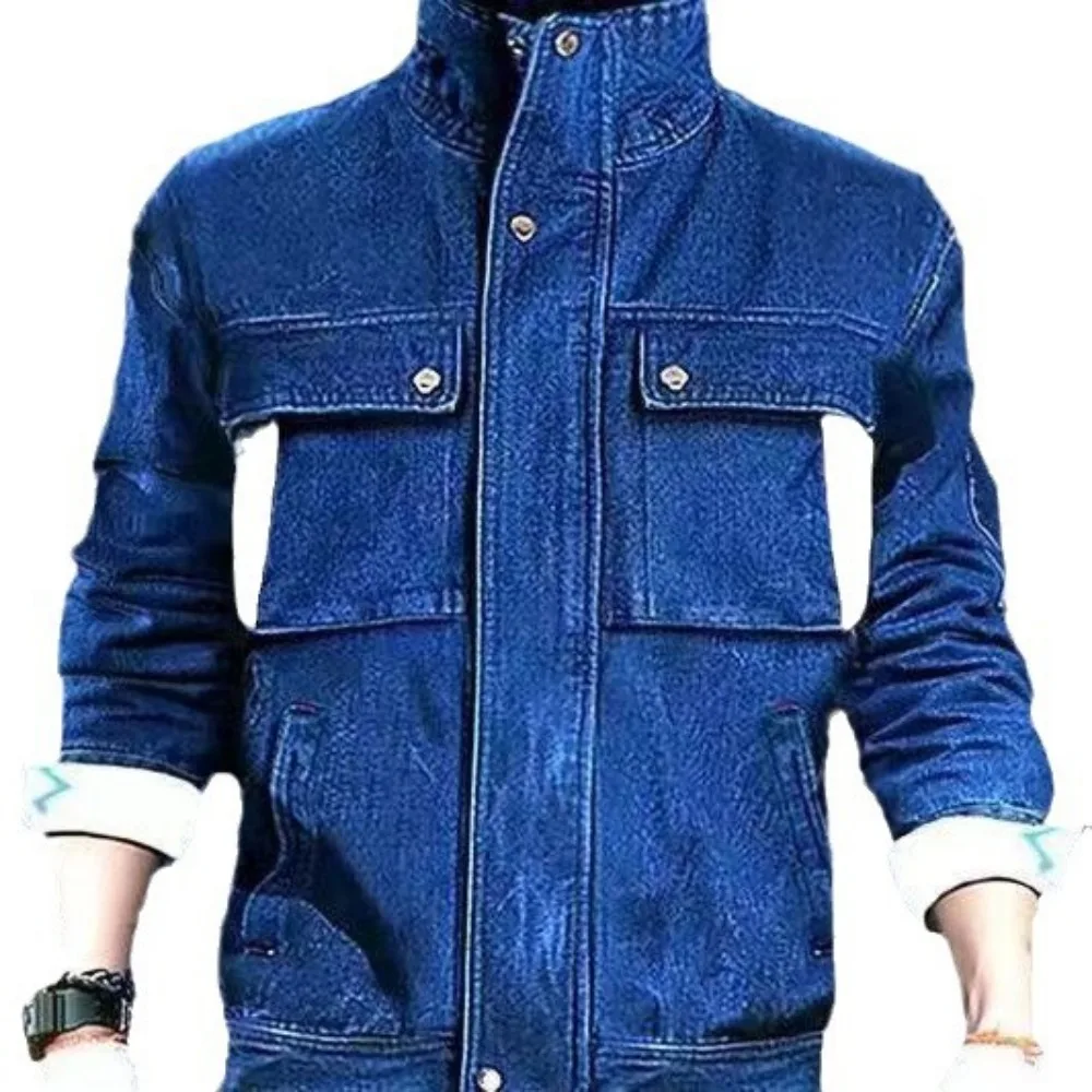Jeans Pakaian Kerja Pakaian La - Leather Work Overalls ulasan dan harga