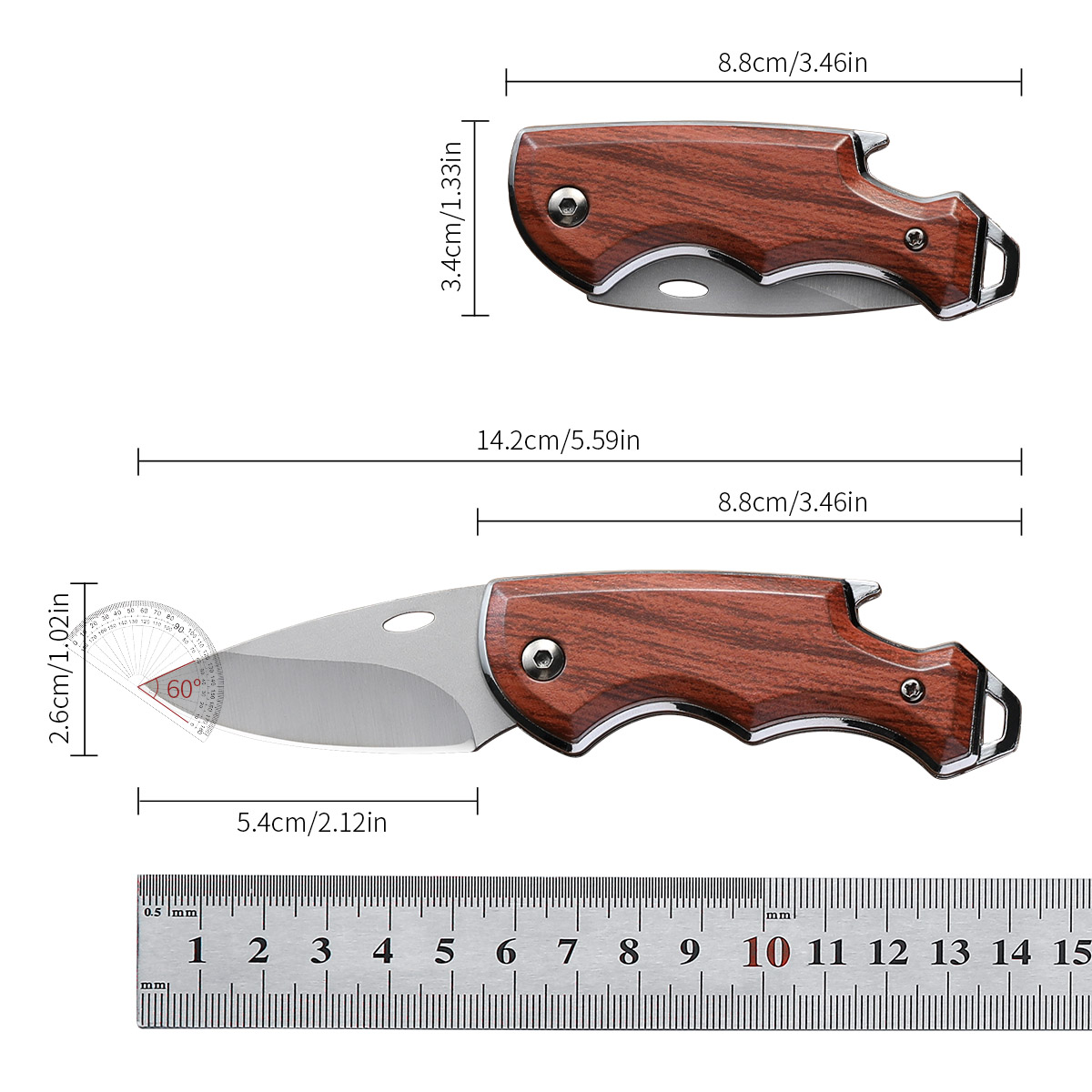 Pisau Boning Lipat Tempa Buata - Bone Folder Tool ulasan dan harga