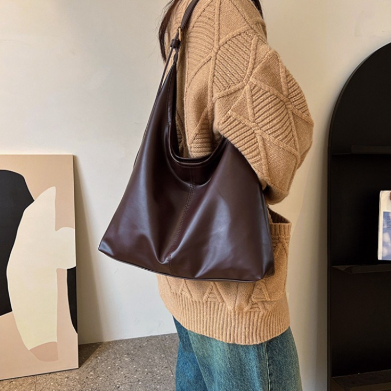 Tas Hobo Bahu Kulit Imitasi Le - Leatherwork Workshop ulasan dan harga