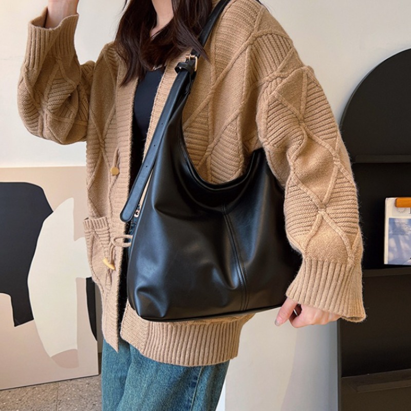 Tas Hobo Bahu Kulit Imitasi Le - Leatherwork Workshop ulasan dan harga