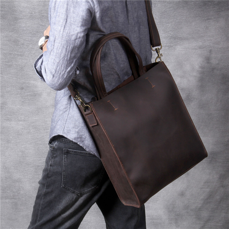 Tas jinjing tangan pria kulit  - Leatherwork Workshop ulasan dan harga
