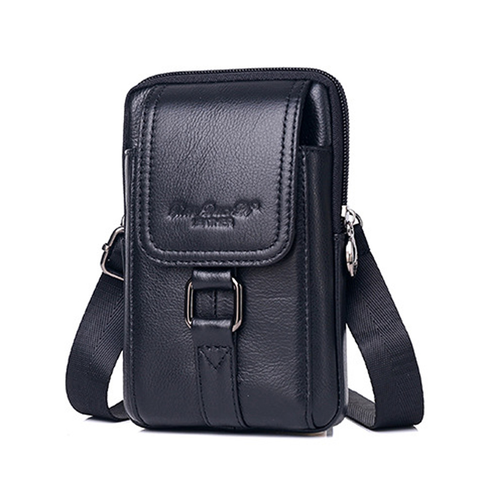 Tas selempang kulit asli pria, - Leatherwork Belt ulasan dan harga