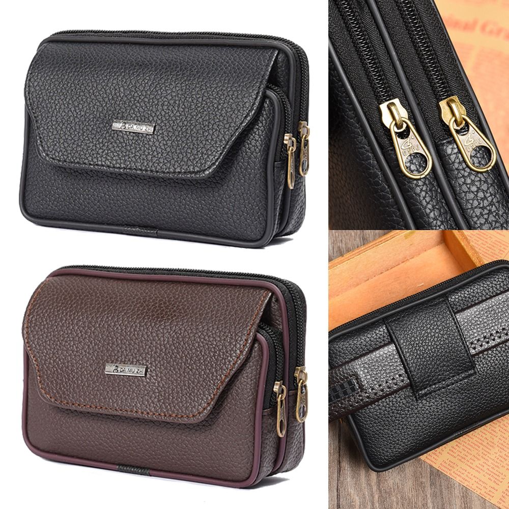 Tas Pinggang Pria Kulit PU Kas - Leatherwork Belt ulasan dan harga