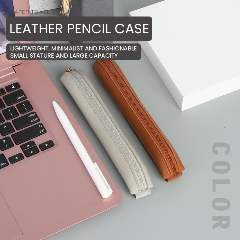 Tempat pena kulit Pu, tempat p - Leather Work Notepad ulasan dan harga