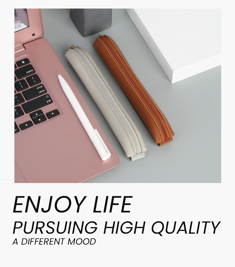 Tempat pena kulit Pu, tempat p - Leather Work Notepad ulasan dan harga