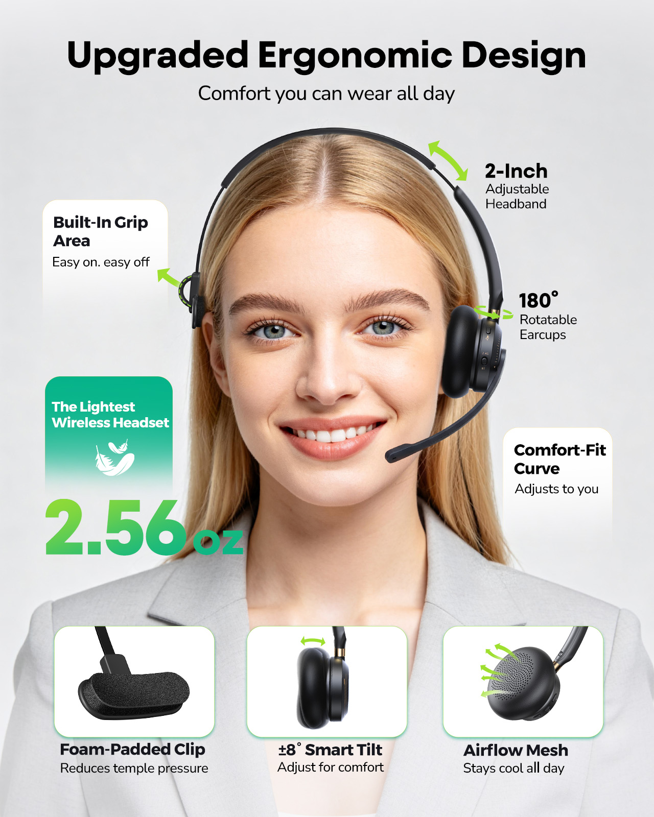 Headset Nirkabel Acer dengan M - Leatherwork Manual ulasan dan harga