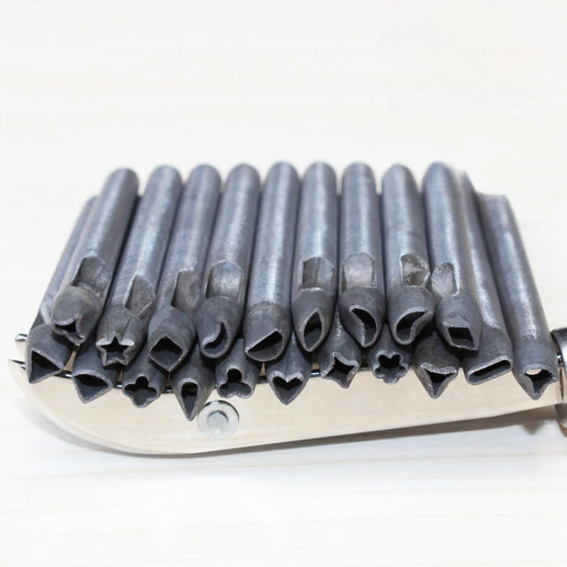 20 buah alat pembuat lubang bu - Leatherwork Flowers ulasan dan harga