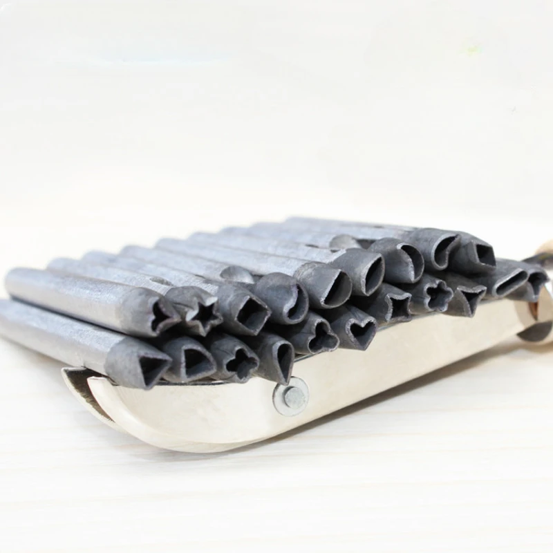 20 buah alat pembuat lubang bu - Leatherwork Flowers ulasan dan harga