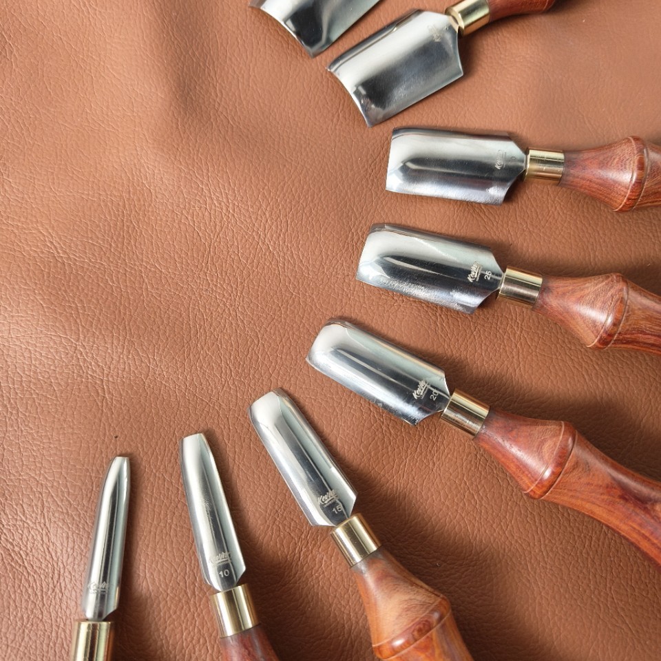 Alat Kerja Kulit Buatan Tangan - Round Knife Leatherwork ulasan dan harga