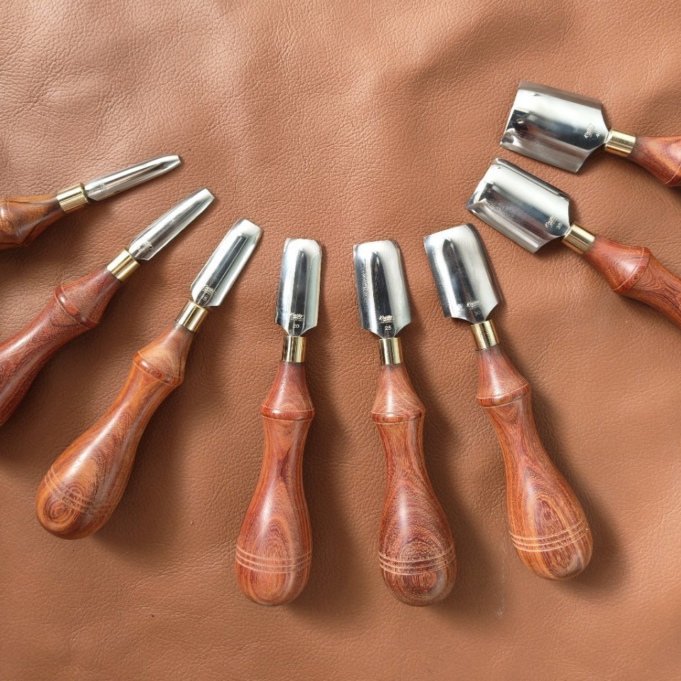 Alat Kerja Kulit Buatan Tangan - Round Knife Leatherwork ulasan dan harga