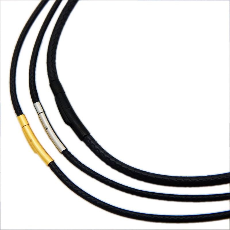 2mm 3mm kulit hitam lilin bena - Leatherwork Thread ulasan dan harga