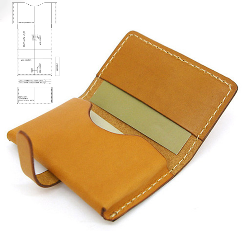 YOMDID 4 buah dompet cetakan a - Leatherwork Patterns ulasan dan harga