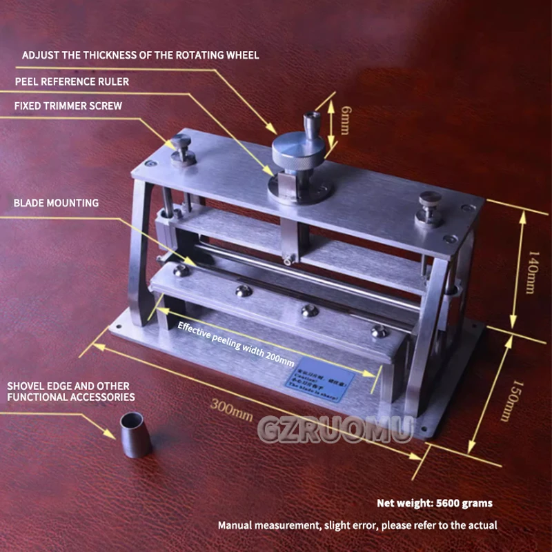 Mesin Pemisah Kulit Manual DIY - Leatherwork Manual ulasan dan harga