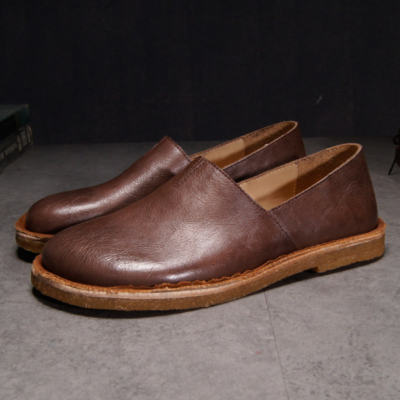 Sepatu Kulit Retro Buatan Tang - Leather Work Is ulasan dan harga