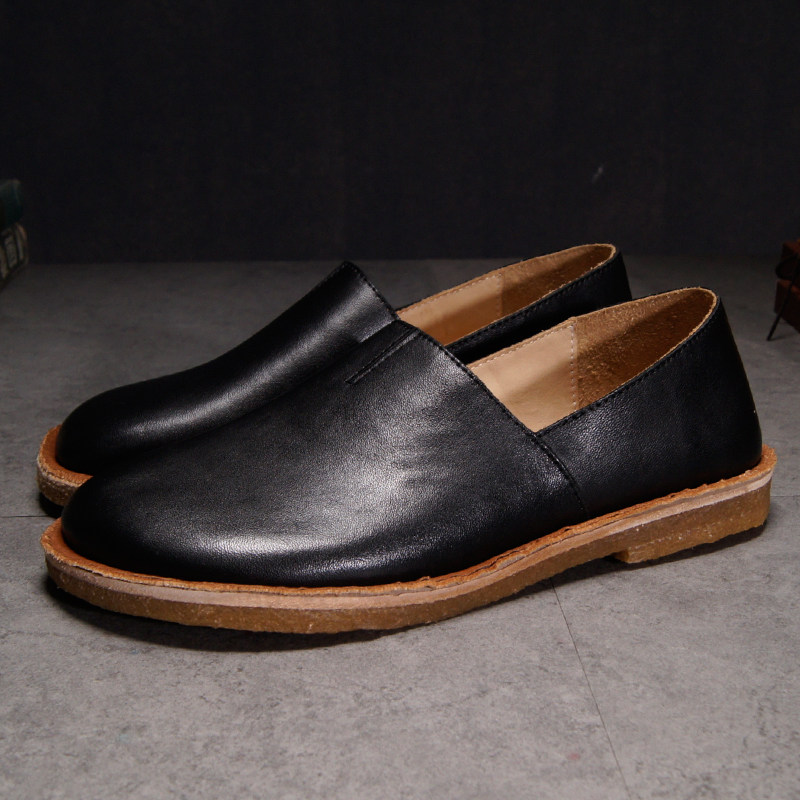 Sepatu Kulit Retro Buatan Tang - Leather Work Is ulasan dan harga