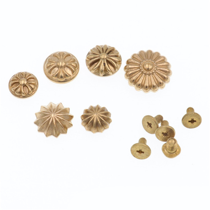 5 Buah Sekrup Kepala Bunga Kun - Leatherwork Flowers ulasan dan harga
