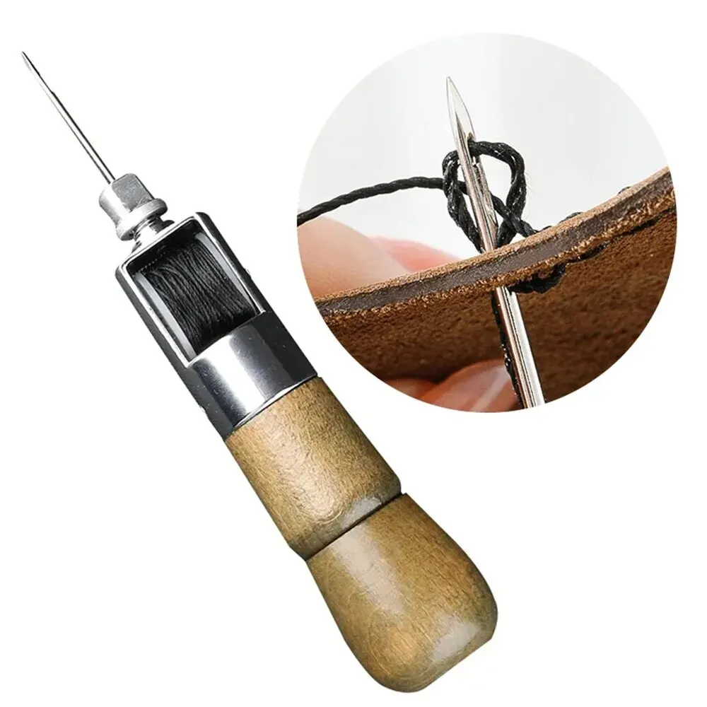 DIY Kit Penusuk Jahit Kulit Al - Leatherwork Thread ulasan dan harga