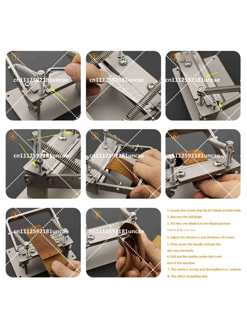 Mesin Pengupas Kulit Manual da - Leatherwork Manual ulasan dan harga