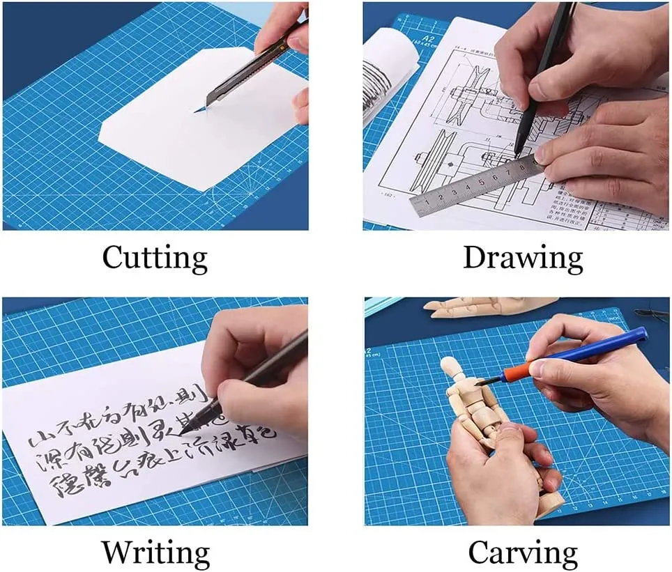Papan Pemotong A3 A4 A5 PP unt - Leatherwork Books ulasan dan harga