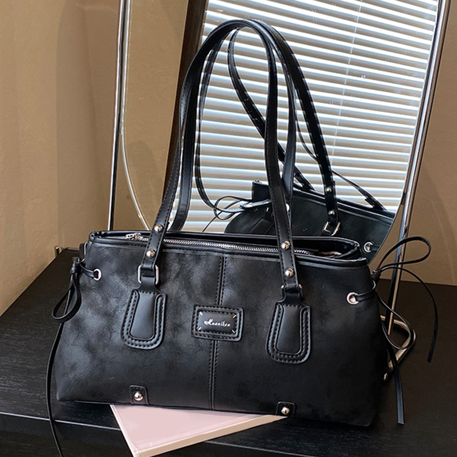 Tas Tote Y2k Santai Wanita Kul - Leatherwork Workshop ulasan dan harga