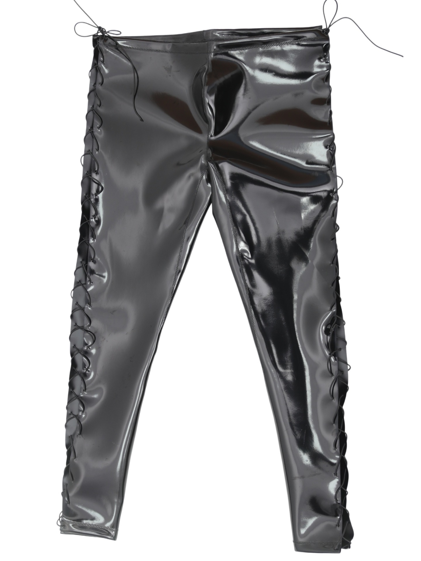 Celana Pensil Elastis PU Anti  - Leather Work Pants ulasan dan harga