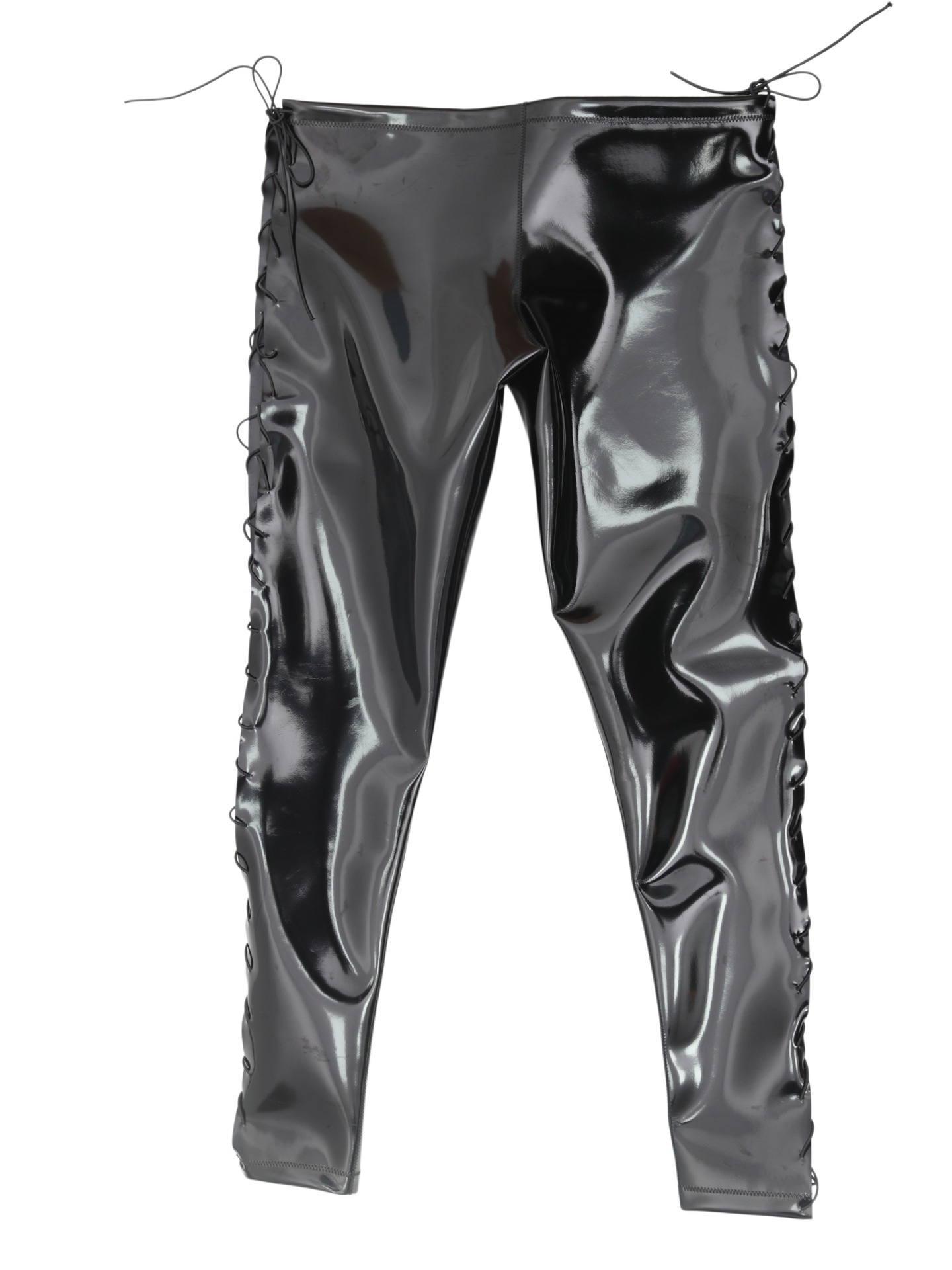 Celana Pensil Elastis PU Anti  - Leather Work Pants ulasan dan harga