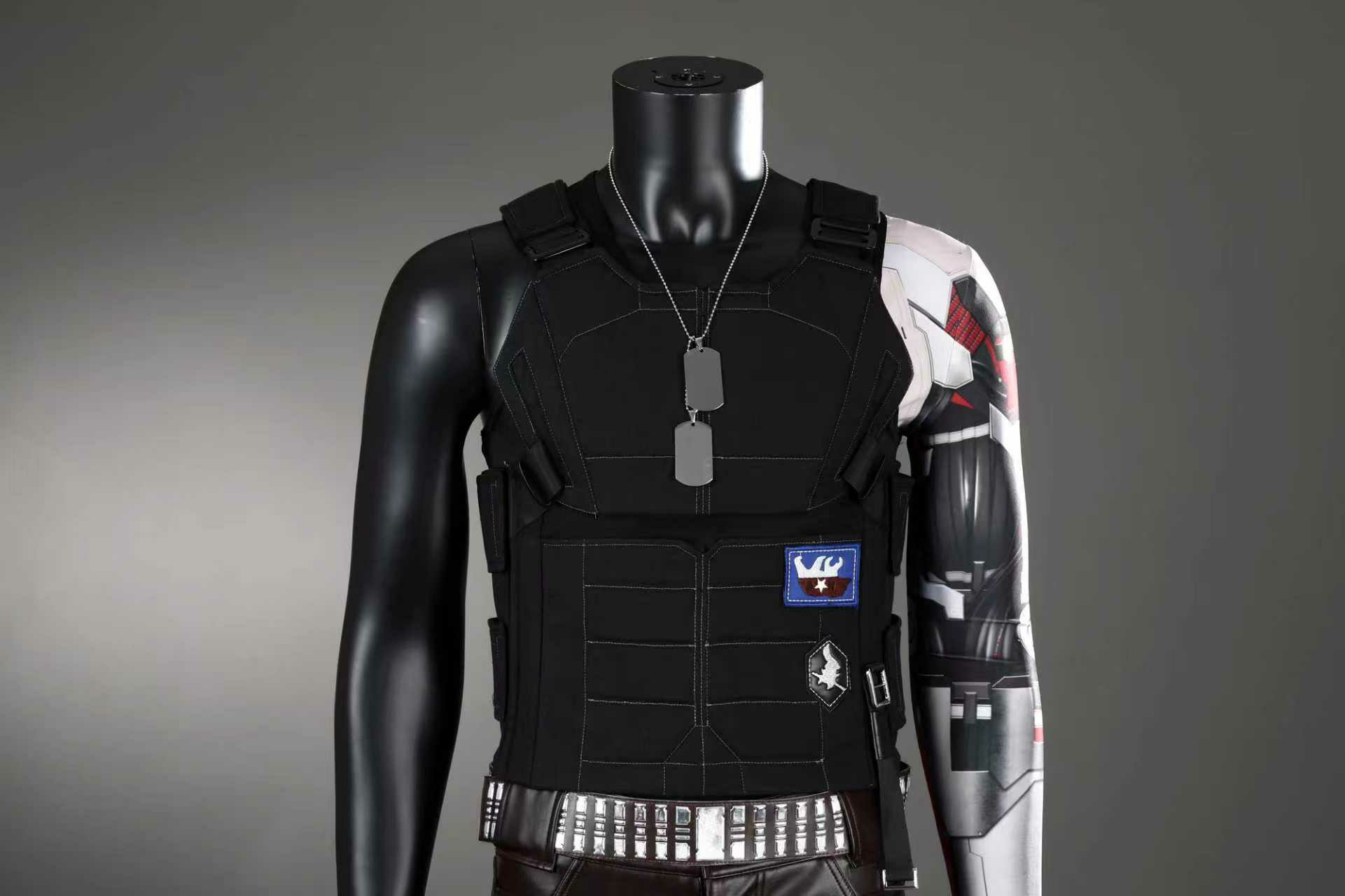 Kostum Cosplay Johnny Silverha - Leather Work Pants ulasan dan harga