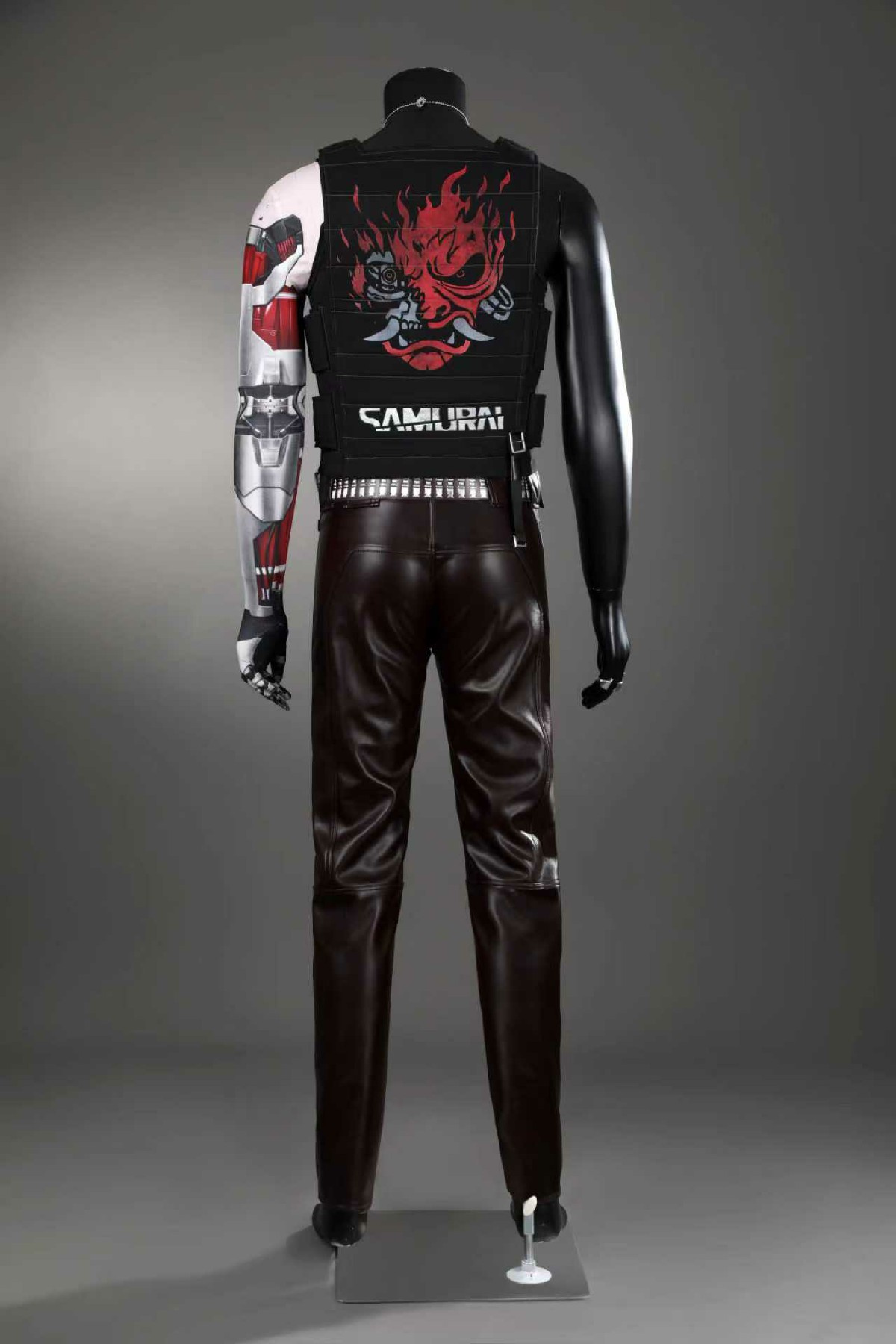 Kostum Cosplay Johnny Silverha - Leather Work Pants ulasan dan harga