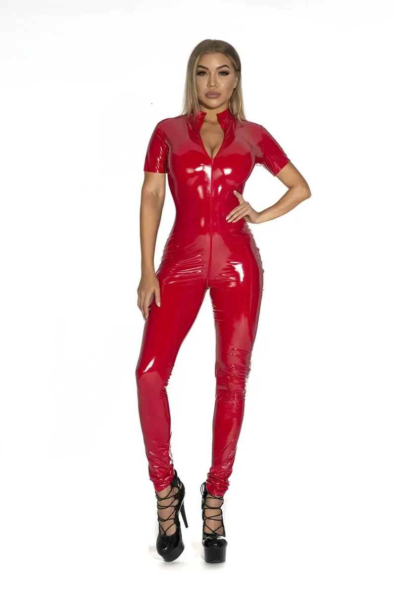 Pakaian Jumpsuit kulit imitasi - Leather Work Overalls ulasan dan harga