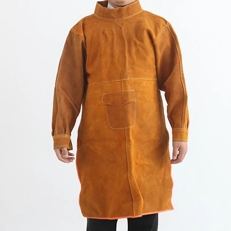 Pakaian Las Kulit Sapi, Setela - Leather Work Overalls ulasan dan harga