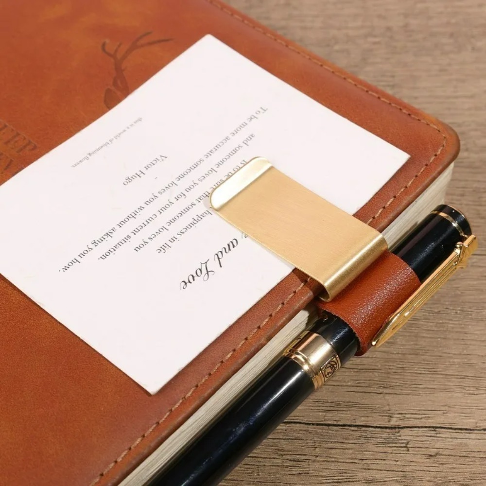 Penjepit Pena Kulit Asli Kunin - Leather Work Notepad ulasan dan harga
