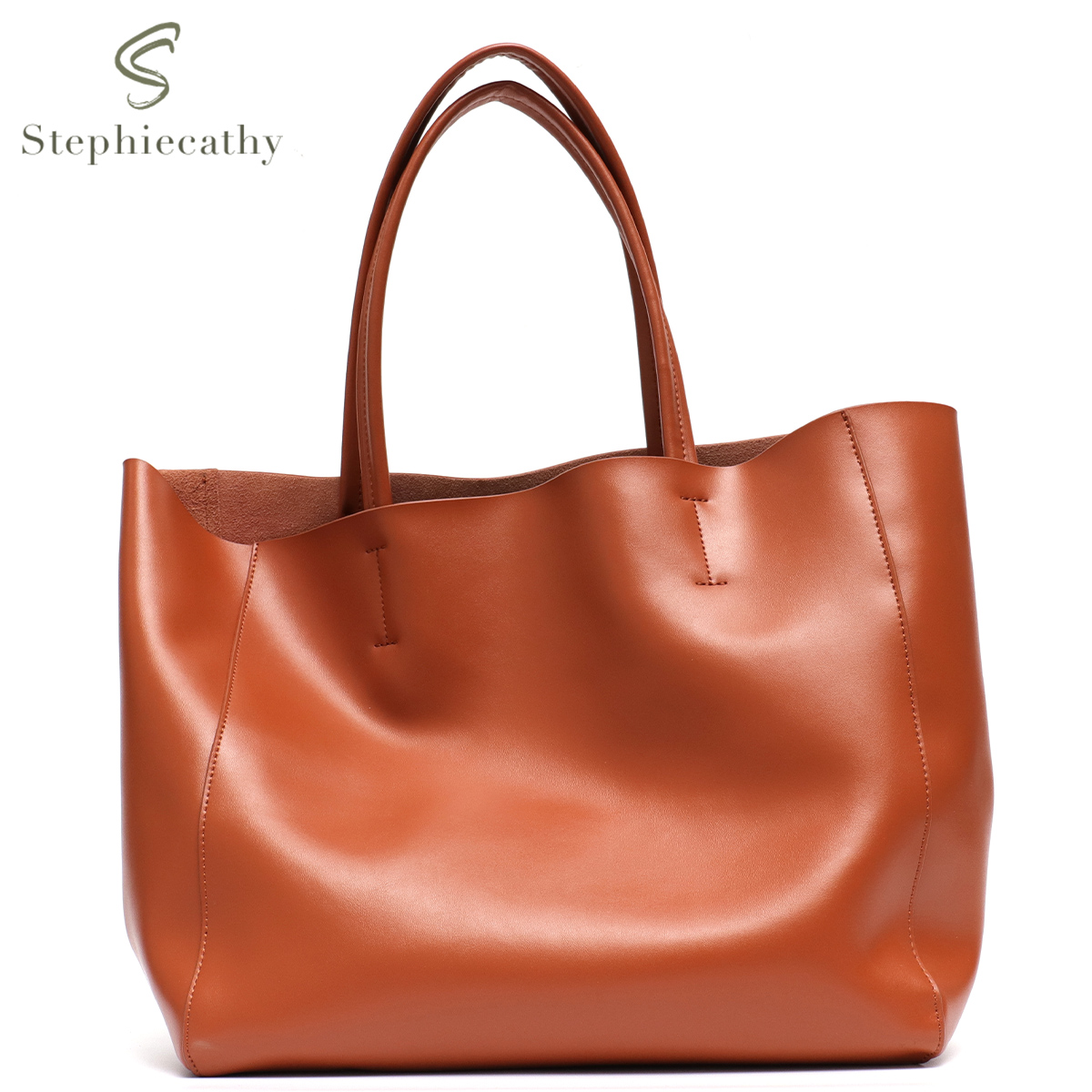 Tas Tote besar minimalis wanit - Leatherwork Workshop ulasan dan harga