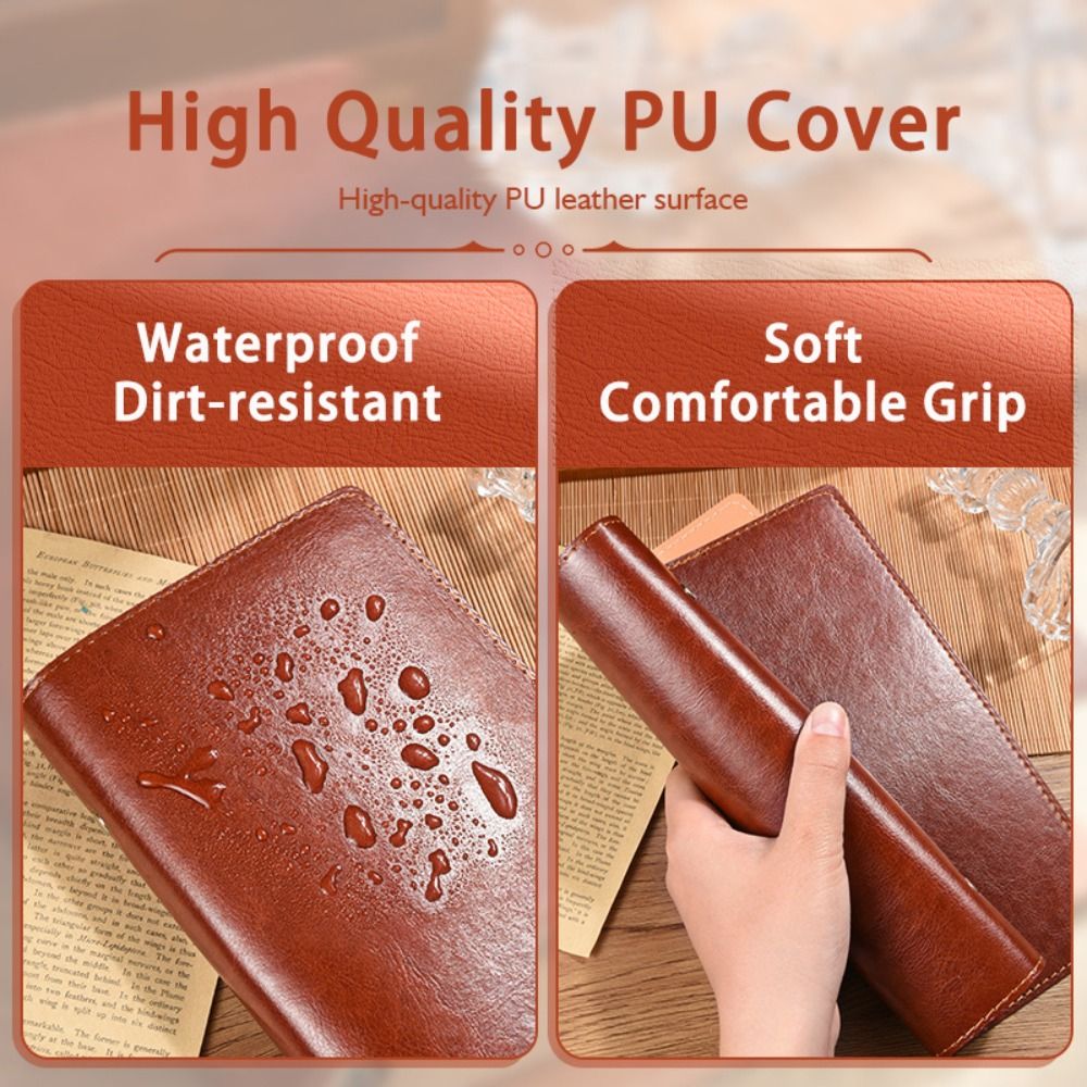 Buku Catatan A5/A6 Baru, Jurna - Leather Work Notepad ulasan dan harga